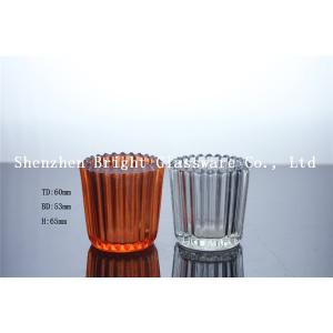 Quality Small Fashion Glass Candle Holder for sale