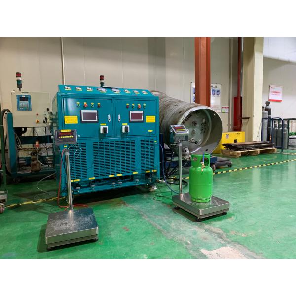 R404a Refrigerant Filling Recovery System Oil Less Ac Recovery Machine