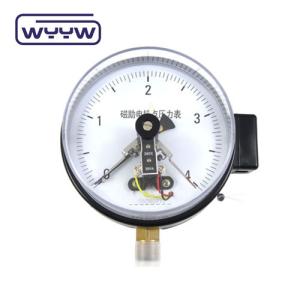 Standard 63mm Electric Contact Pressure Gauge Bottom Mounting