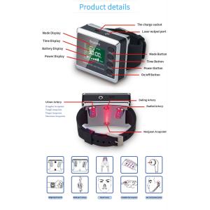 Hypertension Laser Therapy Watch Build In Lithium Battery