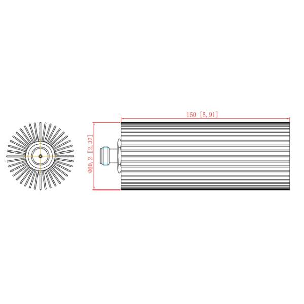 DC-6GHz 100W Dummy Load / Termination Load N Female