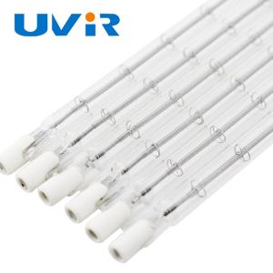 500W Short Wave Quartz Infrared Heater Lamp 10mm Diameter 240V