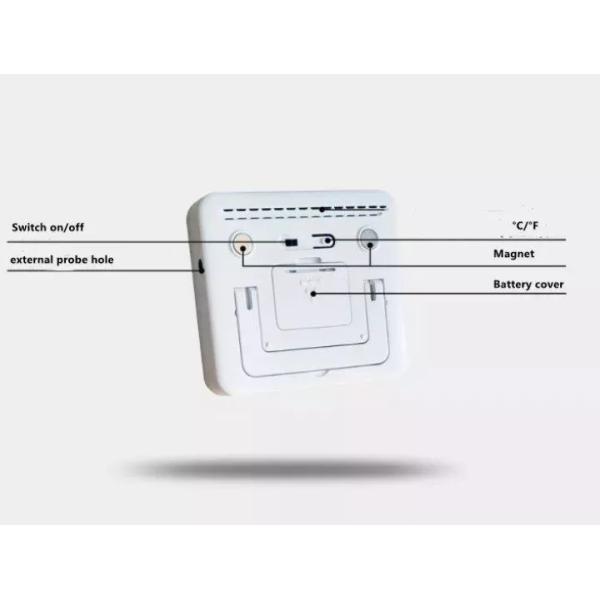 A0914 Digital Freezer Fridge Thermometer With Probe Sensor Magnet