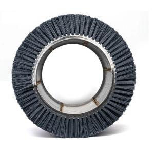 0.5mm Bristle Deburring Polishing Roller Spiral Wire Brush