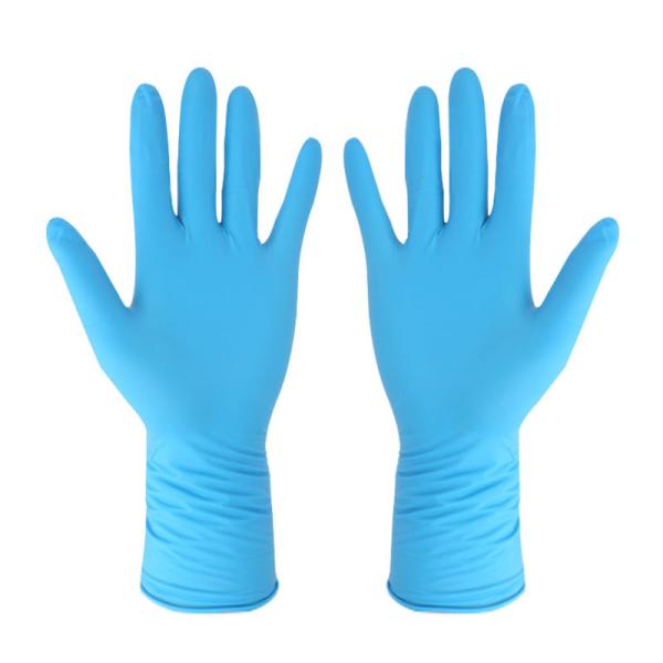 Buy Medical Protective Disposable Powder Free Nitrile Gloves Large at wholesale prices