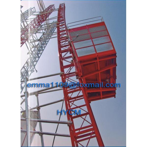 Buy SC200 2000KG Cab Tilt Building Construction  Man-Lift Passenger Hoist at wholesale prices