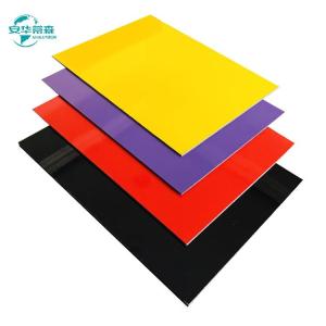 Glossy Aluminum Composite Panels With PVDF / PE Coating