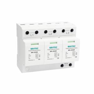 BRITEC Spd Surge Protector BR-25GR 3P 25kA Three Phase Type 1 class 1 surge arrester spark arrester