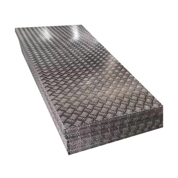 Buy Embossed Checkered Aluminum Sheet 0.5mm Thickness 1050 1060 3003 at wholesale prices