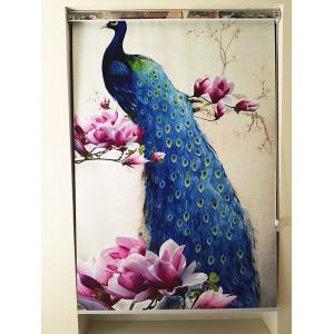 ODM 3D Printed Roller Blinds 150D*300D Printed Picture Pull rope Format