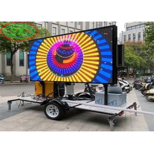Cab Screen LED Message Board P3.91 Full Color Vivid Screen IP65 1/8 Scan Mode
