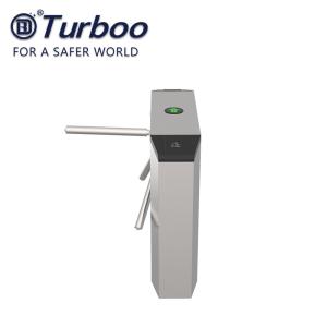 Security Tripod Turnstile Gate With Alarm Function IC Card Control