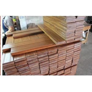 China Smooth UV Cumaru solid wood floor on sale