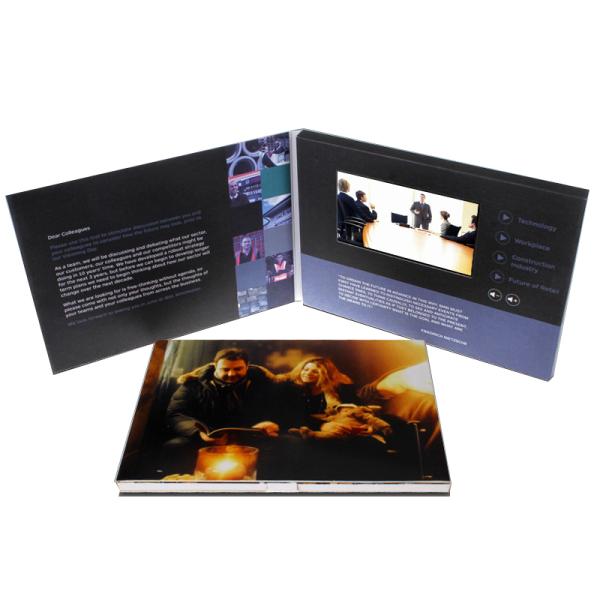 Buy 8GB Memory 3.6” LCD Video Business Cards The Perfect B2B Solution with FLAC Audio Format Included at wholesale prices