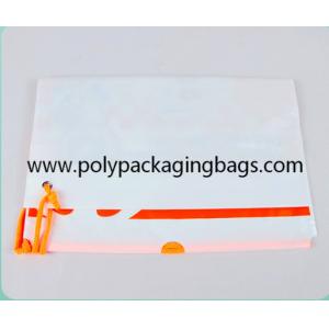 Cartoon 0.06mm PE Drawstring Shoulder Bag For Outing