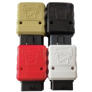 OBDII Male Head Diagnostic Tool With OBD2 Car Logo Shell