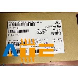 ATxmega64A3U AVR Series Microcontroller IC ATXMEGA64A3U-MHR ATXMEGA64A3U-AUR