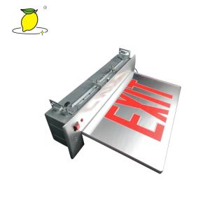 Plexiglass / Acrylic LED Emergency Exit Sign With High Durability