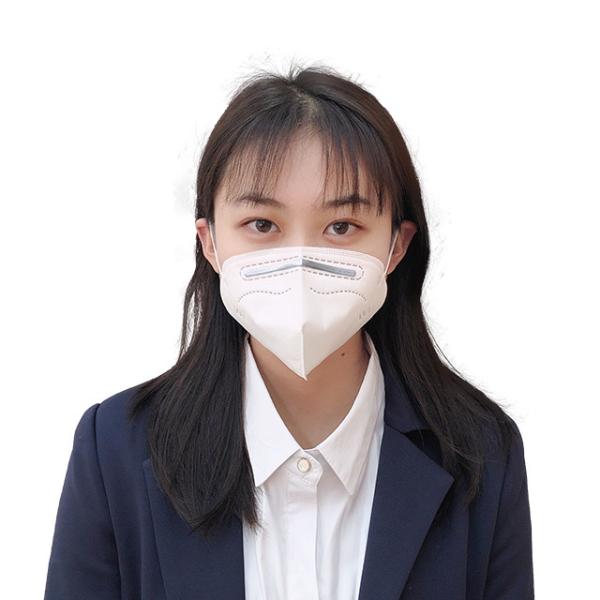 Buy Easy Breathing Folding FFP2 Mask , Five Layer KN95 Protective Mask at wholesale prices