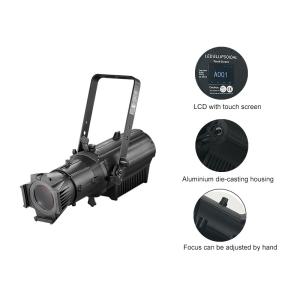 300W RGBAL LED Ellipsoidal Spotlight 50000Hrs Lifespan DMX Control