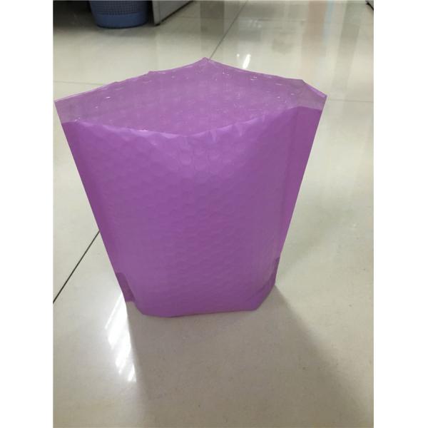 Customized Sizes Poly Bubble Mailers With Botton Gusset For Mailing / Packaging