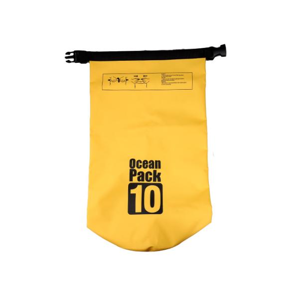 Buy Bbq / Adventure Yellow Roll Up Dry Bags Silk Screen Printing Eco Friendly at wholesale prices