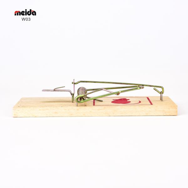 Ultra Strong Spring Wooden Mouse Trap Poplar Rat Killer Catcher for Home House 27.8g