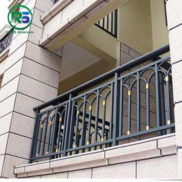 Residential Durable Contemporary Aluminum Fence PVDF Powder Coating Multiple