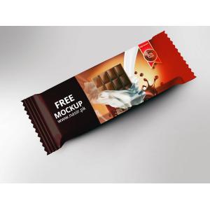 Custom Printed Heat Sealing Plastic Bag Chocolate Bar Packaging