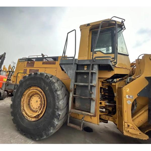 Japan Original Used Komatsu WA600 Big Front End Wheel Loader KOMATSU WA600-6 WA600-8 WA380 Sale