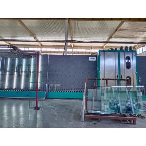 Stainless Steel 31KW Vertical Glass Washing Machine Drying Section