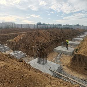 High Weather Resistance Steel Frame Building Construction Custom Metal