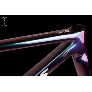 NEW FULL Fiber CARBON 700C ROAD bike AERO FRAME fork 700C*47CM S-T