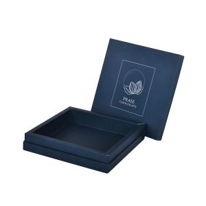 Blue Chocolate Paper Boxes , Grey Board Lamination Sweets Packaging Boxes
