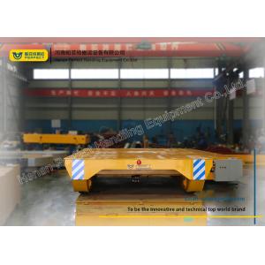 Steel Box Structure Rail Transfer Cart / Heavy Load Cart 0 ~ 20 M Per Minute