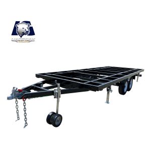 Quality Double Axis Tiny House Trailers ATM 4500kg Moving House Trailers 20FT for sale