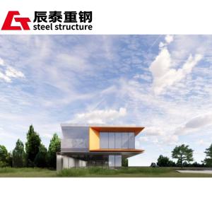 High Strength Lightweight Steel Structure Building Construction For Car Showroom