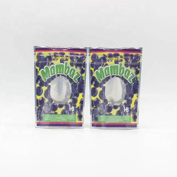 Mylar Coffee Packaging Pouch MOPP Custom Printed Resealable Food Bags