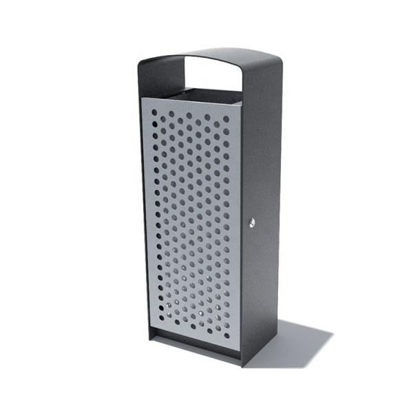 Buy L350*W250*H930 MM 40L Galvanized Garden Waste Bin at wholesale prices