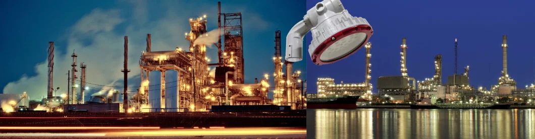 Ex LED Explosion Proof Light Atex Certified 60W Zone 1 Zone 2 LNG Gas Station Oil Industry Light Ocean Platform Light