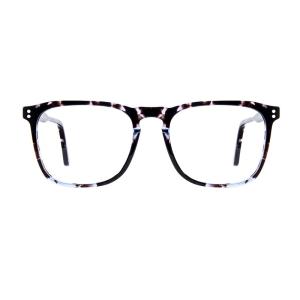 Square Acetate Non Prescription Glasses Optical Frames For Men And Women