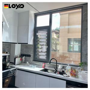 Heat Insulation Sash Aluminium Kitchen Windows Anti Aging Scandinavian Style