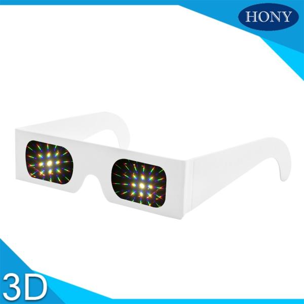 Most Popular 13500 Lines Per Inch Plastic Diffraction Glasses Customized
