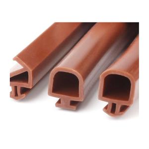 China Door Draft Stopper Silicone Weather Seal Strip Bottom Rubber Door Bottom Moulding Processing Service Sweep Weather Strip on sale