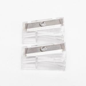 Manual Non Removable Screw Safe Pencil Sharpener Single Hole