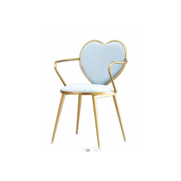 Buy Restaurant French 710mm Faux Leather Dining Chairs Velvet Luxury at wholesale prices