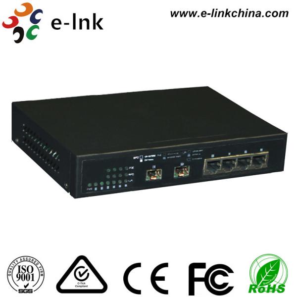 Buy Entry Level Industrial Ethernet POE Switch , 4 Port Power Over Ethernet Switch at wholesale prices