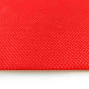 Heat Transfer 20*41cm Polypropylene Drawstring Bag Red 60Gsm