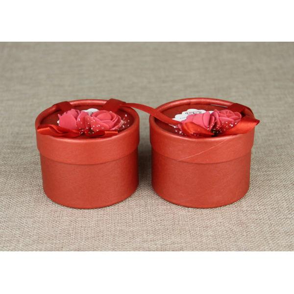 Creative Handmade Gift Box Paper Tube Packaging Wedding With Ribbon