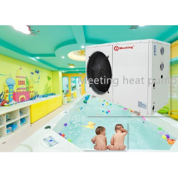 Buy 380V Swimming Pool Heat Pump For Baby Spa Sauna Bubble Pools Air To Water With 12KW Water And Electricity Separation at wholesale prices
